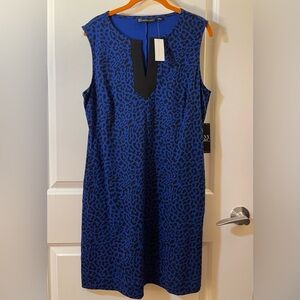 NWT. $43R NY&C Animal Print Dress. Size L